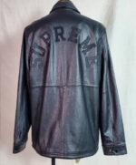 Supreme Champion Gray Leather Jacket