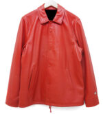 Supreme Champion Red Leather Jacket