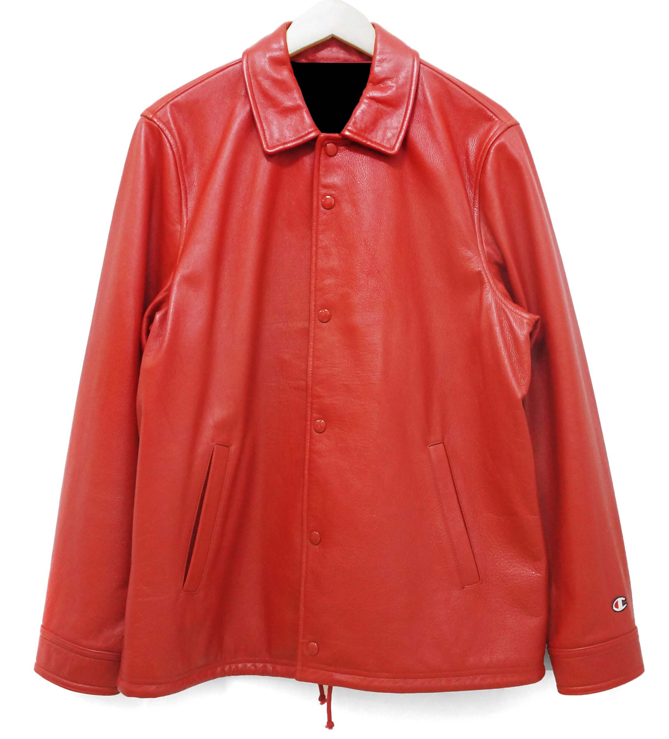 Supreme Champion Red Leather Jacket - Maker of Jacket