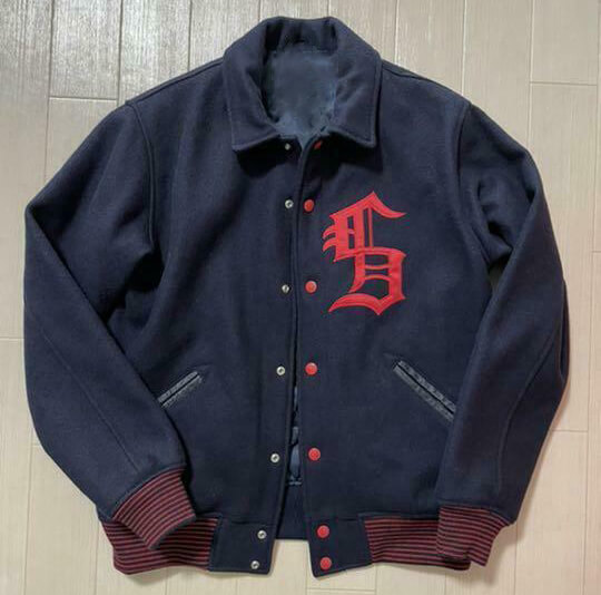 Supreme Thrill Of Victory Wool Varsity Jacket - Maker of Jacket