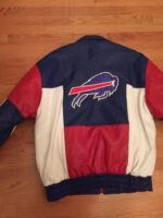 1990's BUFFALO BILLS PRO PLAYER REVERSIBLE RAIN COAT L