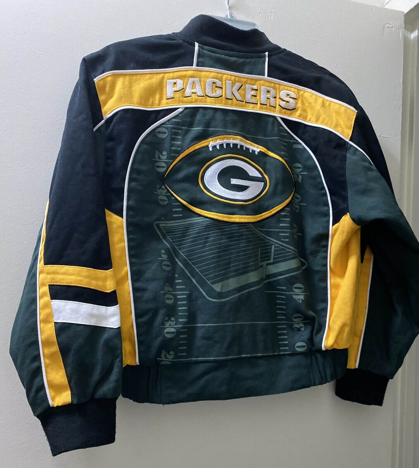 Vintage 90s NFL Green Bay Packers Varsity Jacket - Maker of Jacket