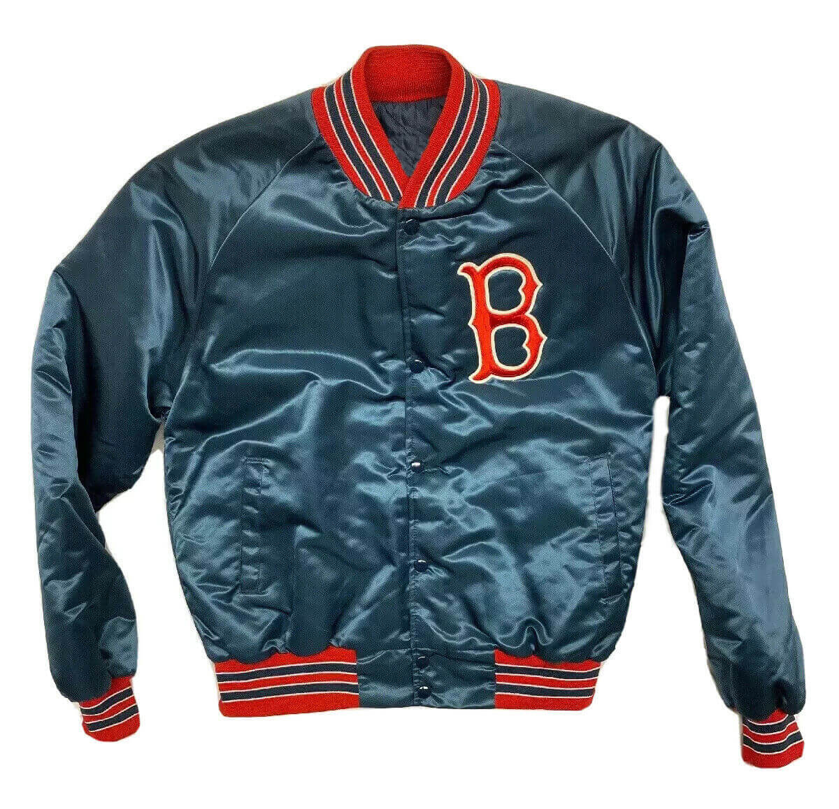 Maker of Jacket MLB Boston Red Sox Vintage Jeff Hamilton