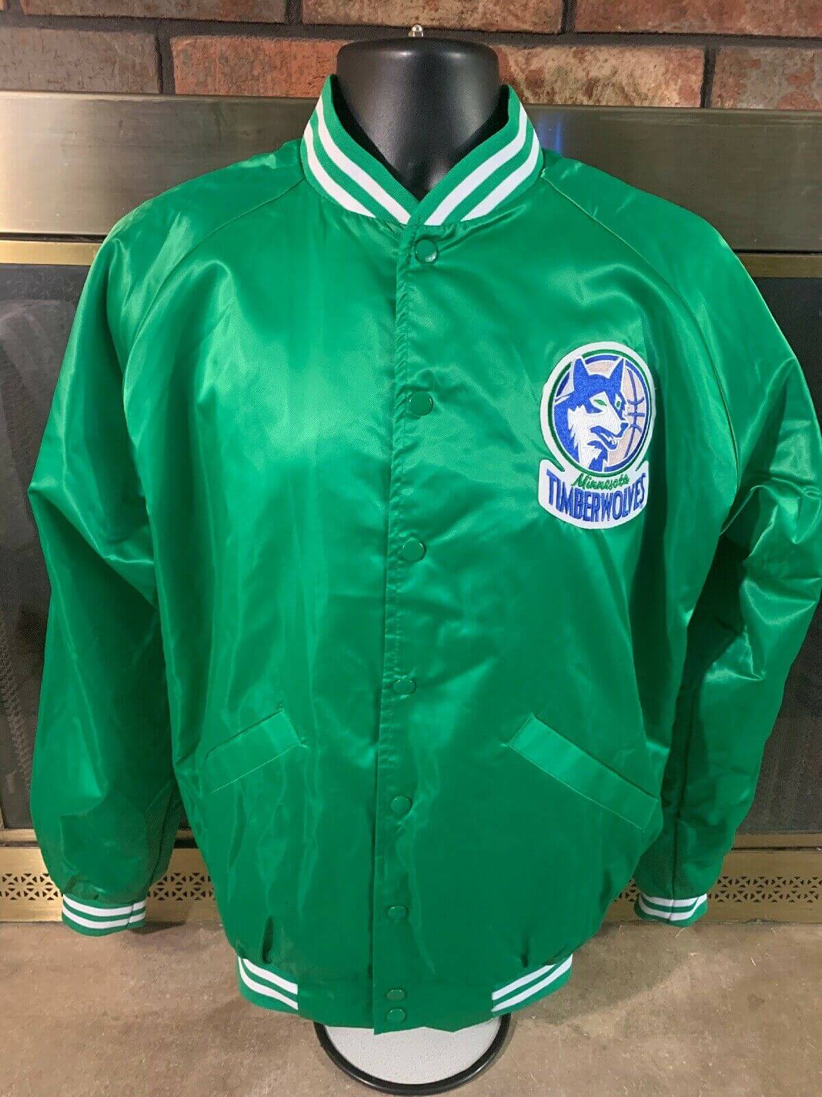 Vintage 2024 timberwolves jacket