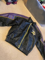 Vintage NFL Minnesota Vikings Leather Jacket