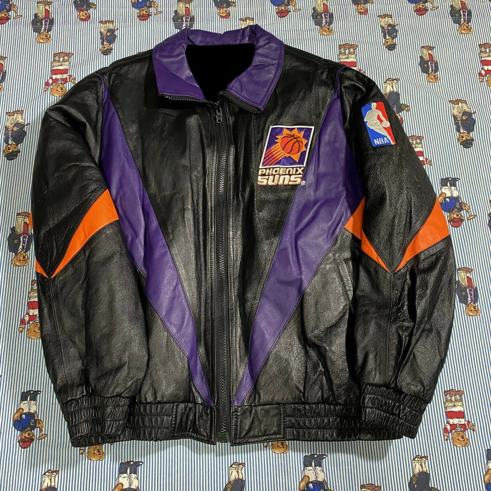 NBA Basketball Team Phoenix Suns Leather Jacket