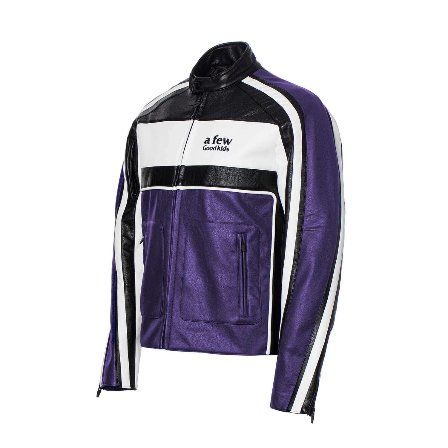 Kids purple sale leather jacket