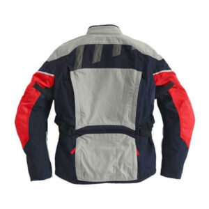 BMW Motorrad Motorcycle Gray And Blue Textile Jacket