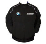 Black BMW 325E Racing Windbreaker Jacket