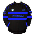 Black Royal Blue BMW Petronas Racing Jacket