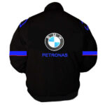 Black Royal Blue BMW Petronas Racing Jacket