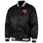 Black Tampa Bay Buccaneers Locker Room Satin Jacket