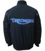 Black Triumph Racing Windbreaker Jacket