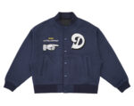 Blue Doncare City View Collage Varsity Jacket