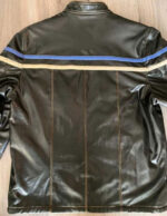 Ferrari Black Motorcycle Racing Leather Jacket