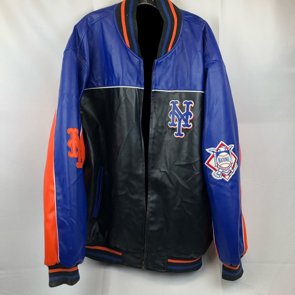 Vintage New York Mets MLB Leather Jacket - Maker of Jacket