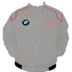 Gray BMW 325 Racing Windbreaker Jacket