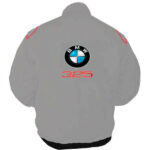 Gray BMW 325 Racing Windbreaker Jacket