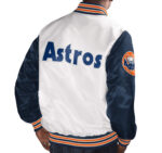 Houston Astros White The Legend Satin Jacket