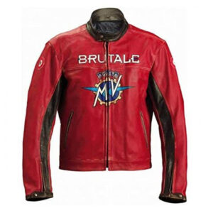 MV Agusta Brutale Motorcycle Racing Leather Jacket