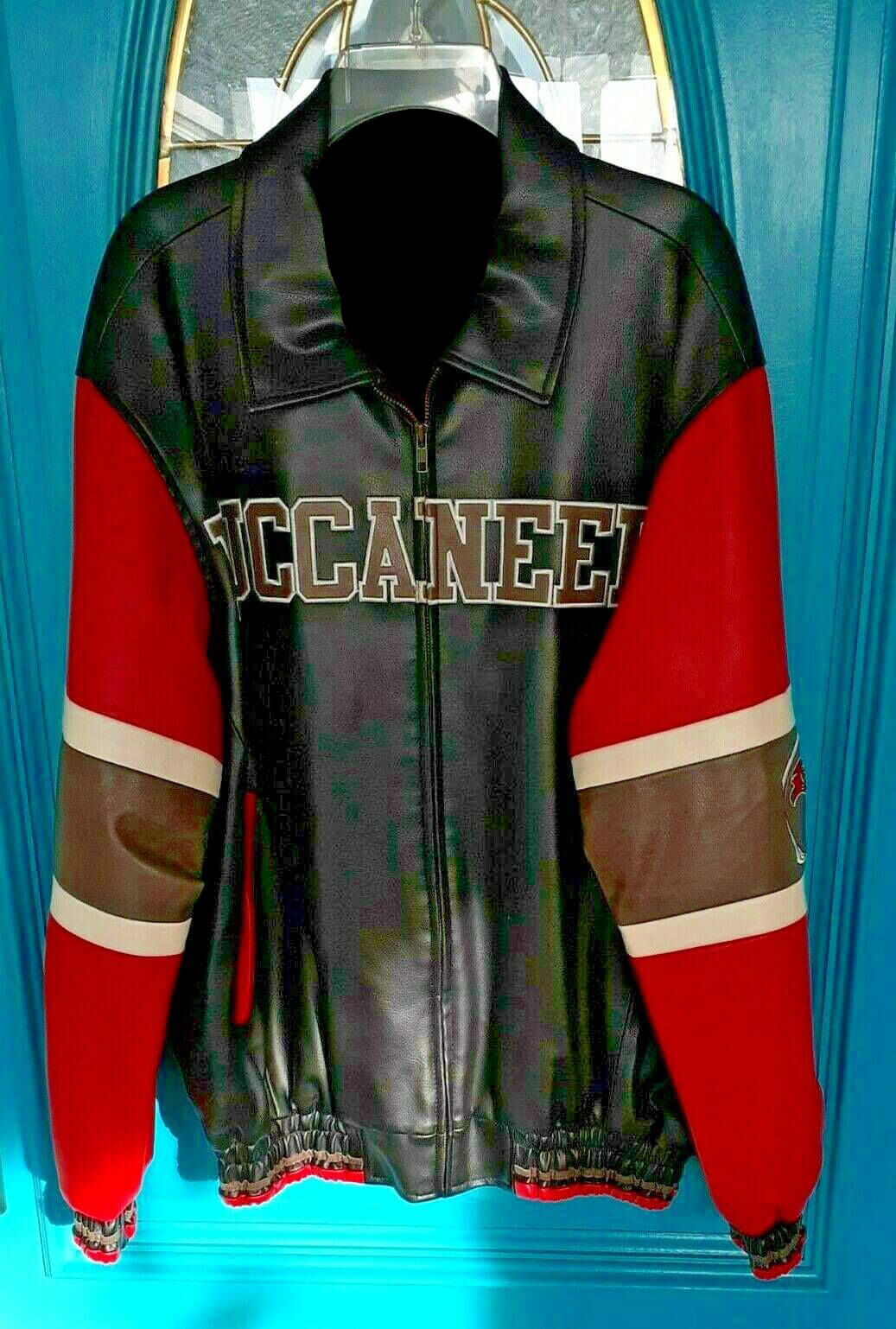 Tampa Bay Buccaneers Football Leather Jacket - Maker of Jacket