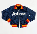 Full-Zip Altitude Houston Astros Navy Blue Puffer Jacket - Jackets