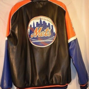 Starter New York Mets Cream The Captain II Full-Zip Jacket
