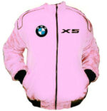 Pink BMW X5 Racing Windbreaker Jacket