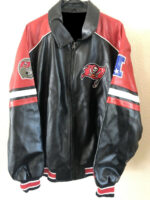 30% OFF Hot Sale Tampa Bay Buccaneers Leather Jacket Cheap For Men – 4 Fan  Shop