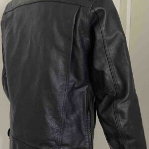 Triumph Motorcycle Black Racing Leather Jacket