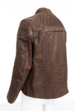 Triumph Motorcycle Brown Leather Jacket