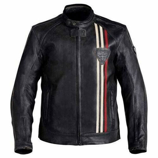 Triumph Motorcycle Classic Leather Jacket - Maker of Jacket