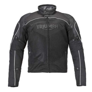 Triumph Motorcycle Racing Black Jacket