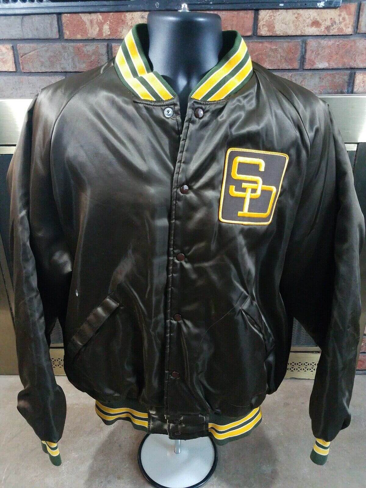 Vintage MLB San Diego Padres Satin Jacket - Maker of Jacket