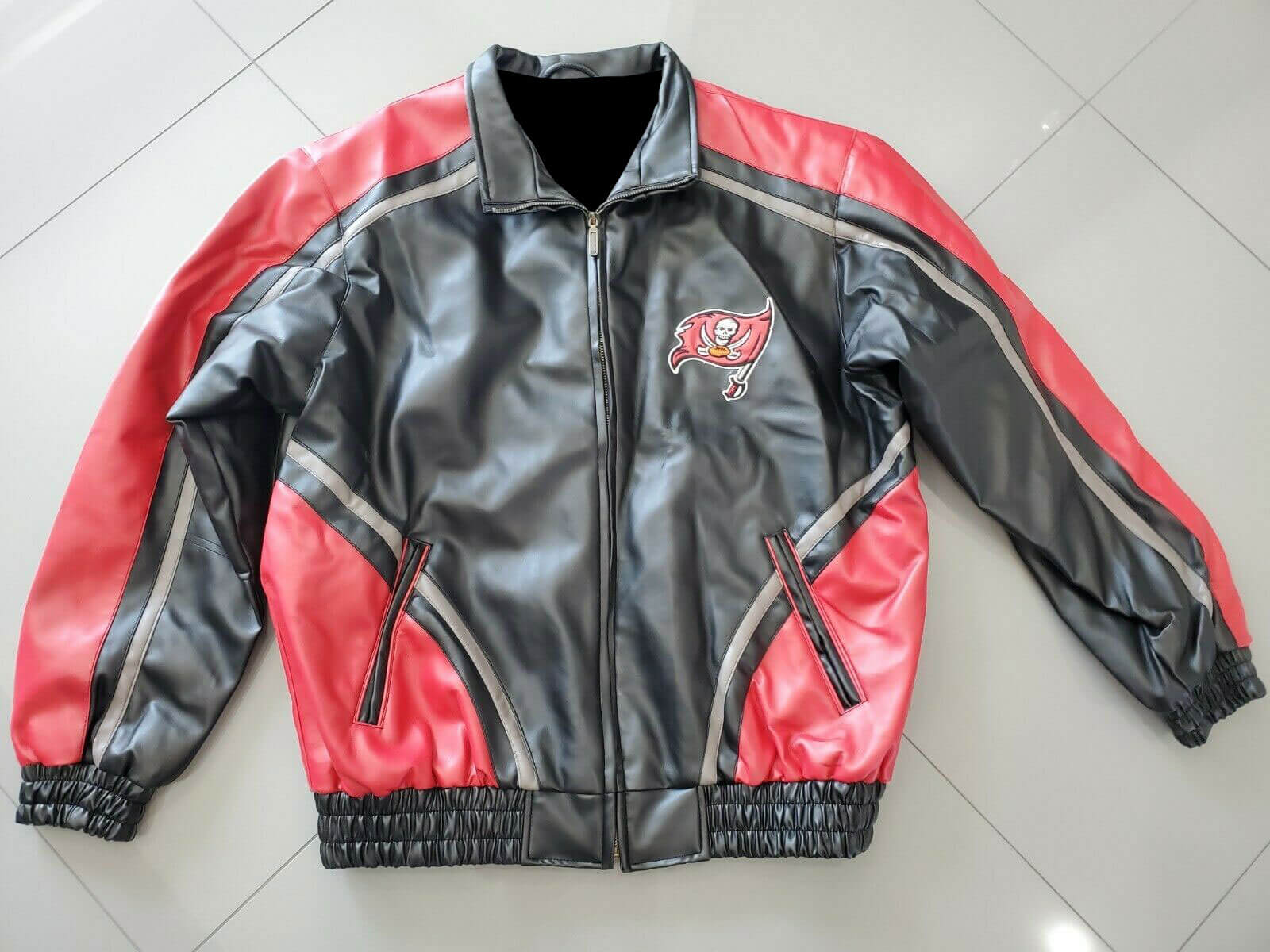 Maker of Jacket Fashion Jackets Vintage NFL Jacksonville Jaguars Multicolor Leather