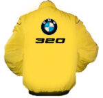 Yellow BMW 320 Racing Windbreaker JacketYellow BMW 320 Racing Windbreaker Jacket