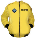 Yellow BMW 535 Racing Windbreaker Jacket