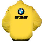 Yellow BMW 535 Racing Windbreaker Jacket