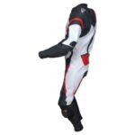 BMW White And Black Motorcycle Racing Leather Suit