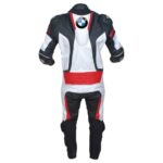 BMW White And Black Motorcycle Racing Leather Suit