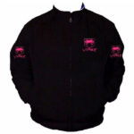 Black Pink Dodge Viper Fangs Racing Windbreaker Jacket
