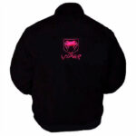 Black Pink Dodge Viper Fangs Racing Windbreaker Jacket