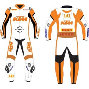 KTM 141 Motorcycle Racing Leather Suit