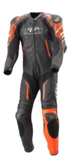 KTM Black Motorcycle Racing Leather Suit