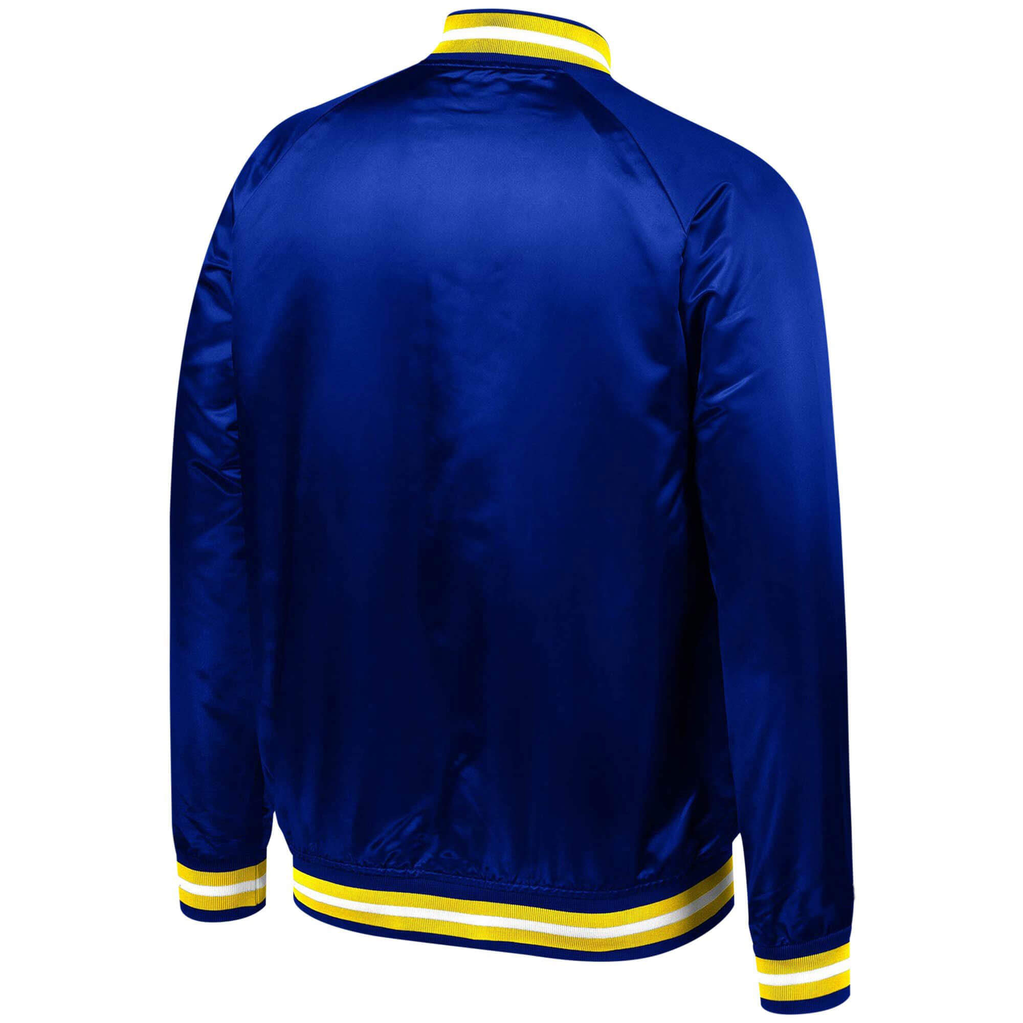 Satin Golden State Warriors Royal Jacket - Jackets Creator