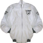 White Dodge Viper Racing Windbreaker Jacket