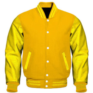 Maker of Jacket Varsity Jackets Marlboro Purple Yellow Letterman