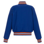 Edmonton Oilers Royal Domestic Wool Jacket (back)