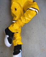 Lightning Yellow Ellie Leather Pant