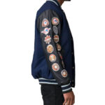 MLB New York Yankees Wool Leather Jacket